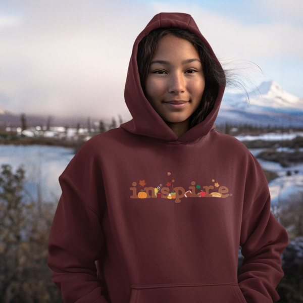 inspire Fall Theme Unisex Hoodie