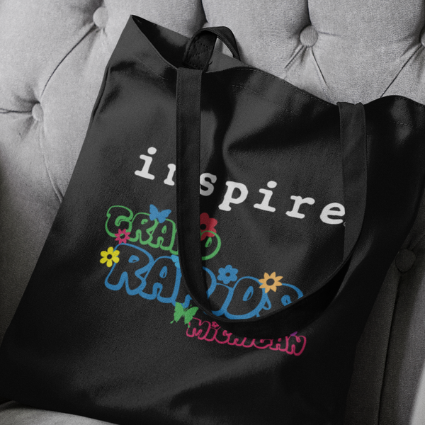 inspire Grand Rapids Colorful Eco Tote Bag