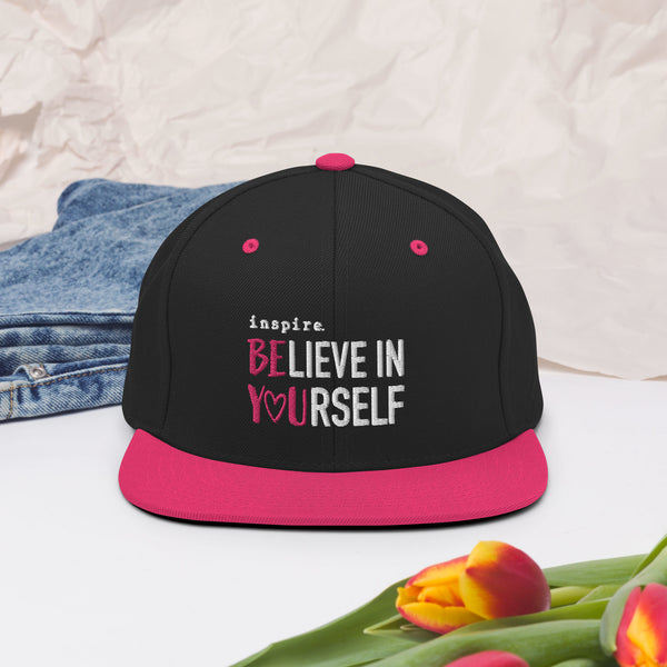 inspire Believe in Yourself Snapback Hat