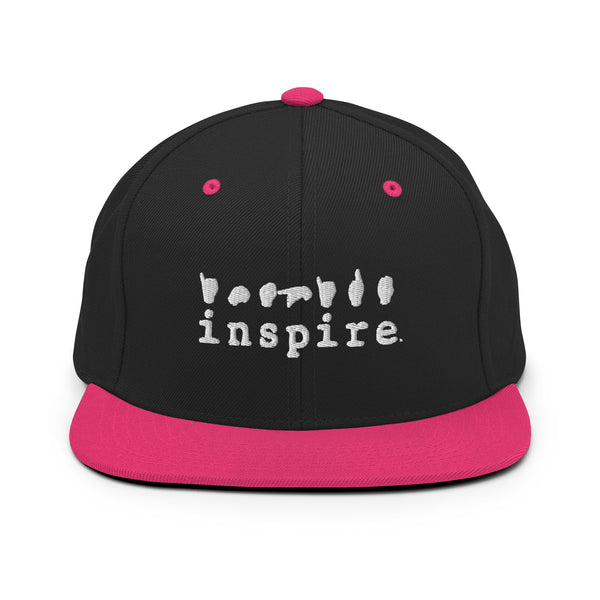 inspire ASL Snapback Hat