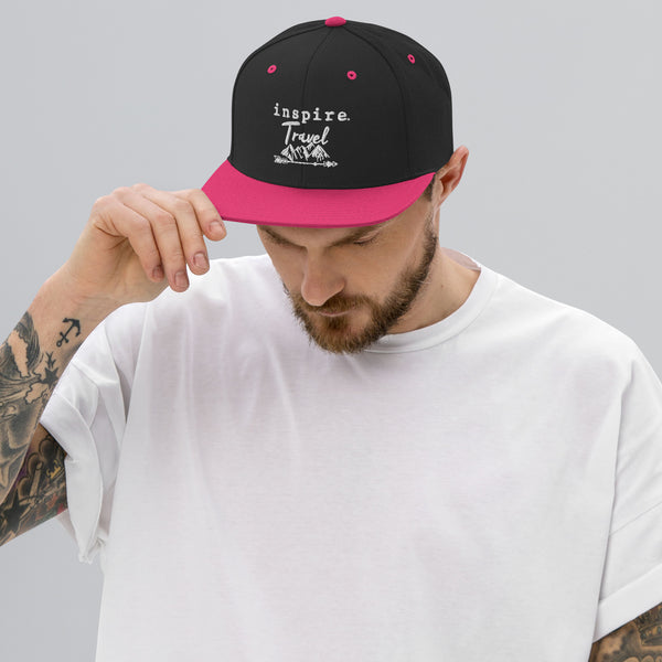inspire Travel Snapback Hat