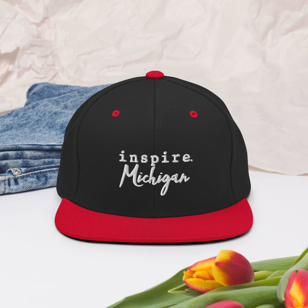 inspire Michigan Snapback Hat