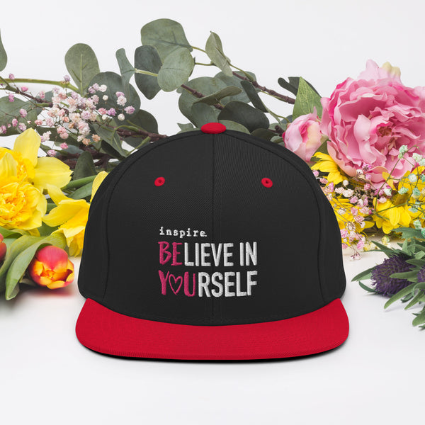 inspire Believe in Yourself Snapback Hat