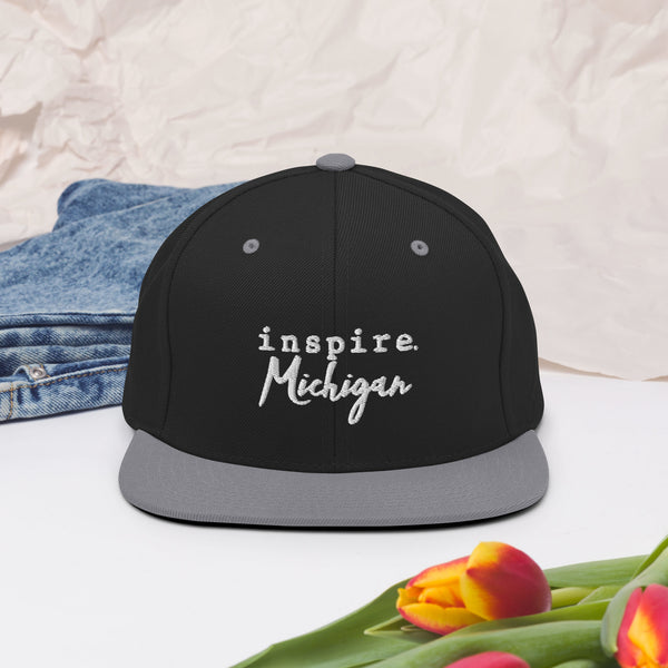 inspire Michigan Snapback Hat
