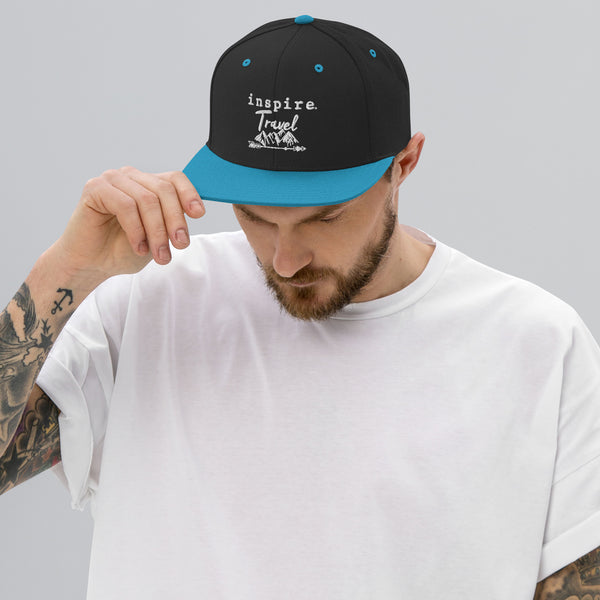 inspire Travel Snapback Hat
