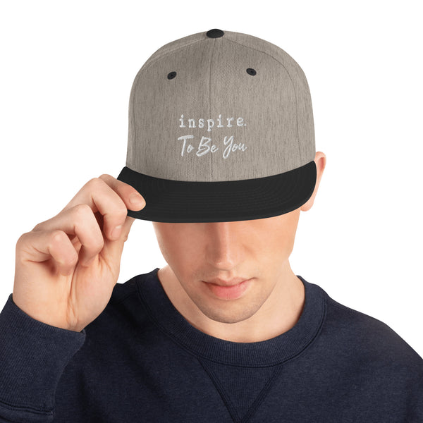 inspire To Be You Snapback Hat