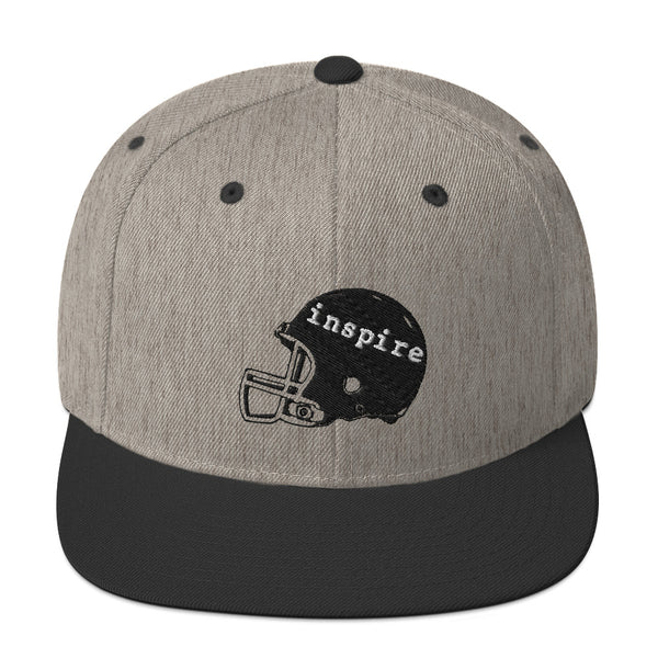 inspire Football Snapback Hat