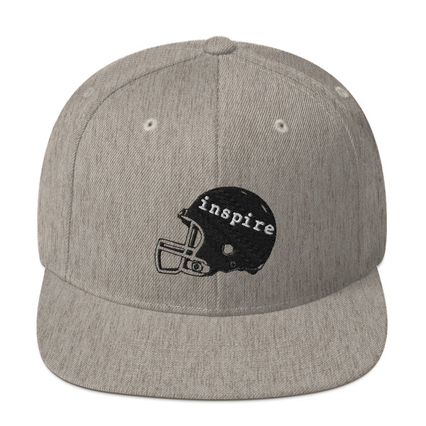 inspire Football Snapback Hat
