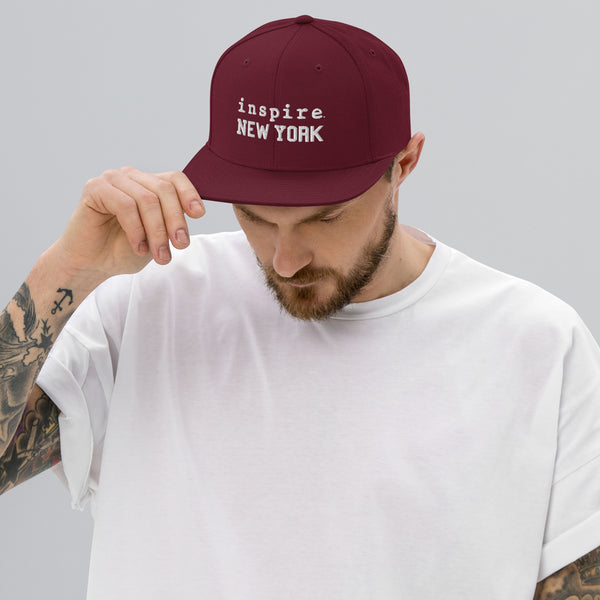 inspire New York Snapback Hat