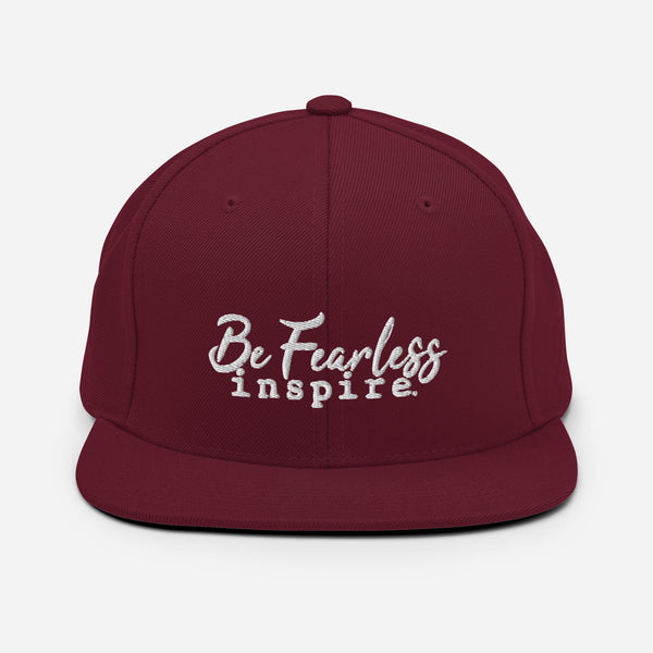 inspire Be Fearless Snapback Hat