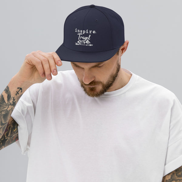 inspire Travel Snapback Hat