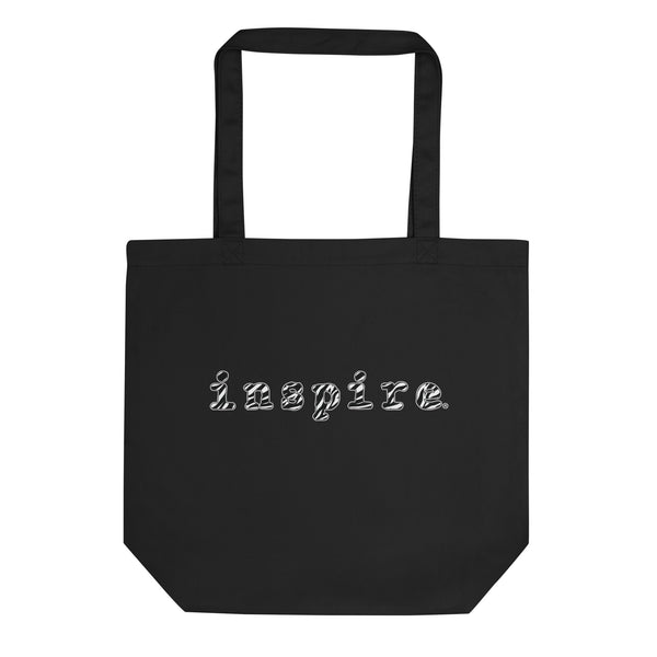 inspire Zebra Print Eco Tote Bag