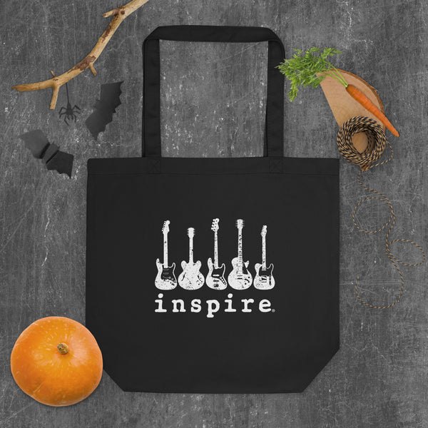 inspire Guitar Eco Tote Bag