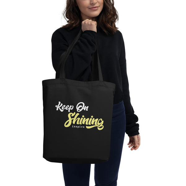 inspire Keep On Shining Eco Tote Bag