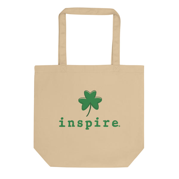 inspire Shamrock Eco Tote Bag
