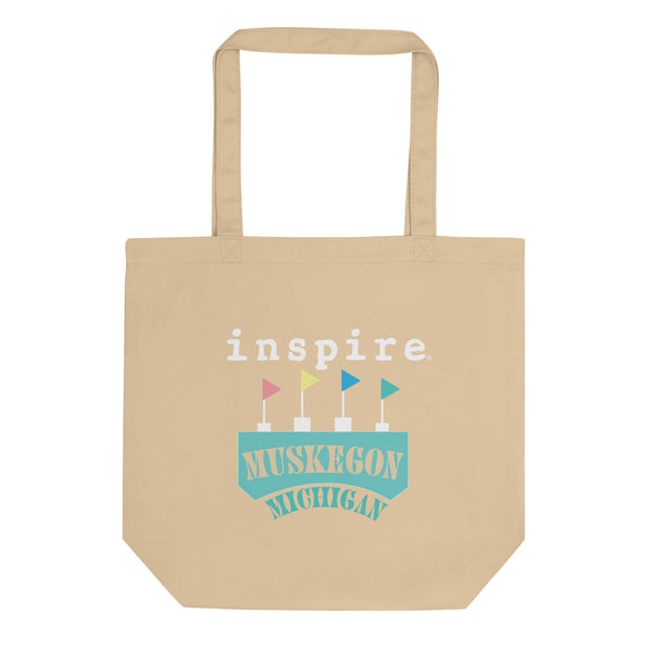 inspire Muskegon Eco Tote Bag