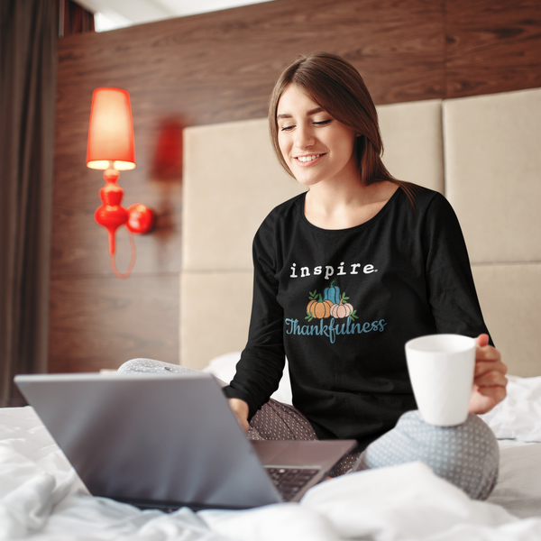 inspire Thankfulness Men’s Long Sleeve Shirt