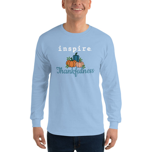 inspire Thankfulness Men’s Long Sleeve Shirt
