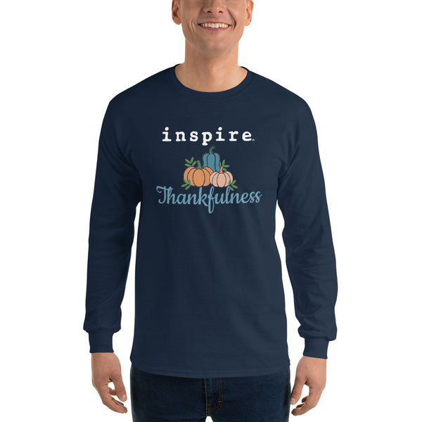 inspire Thankfulness Men’s Long Sleeve Shirt