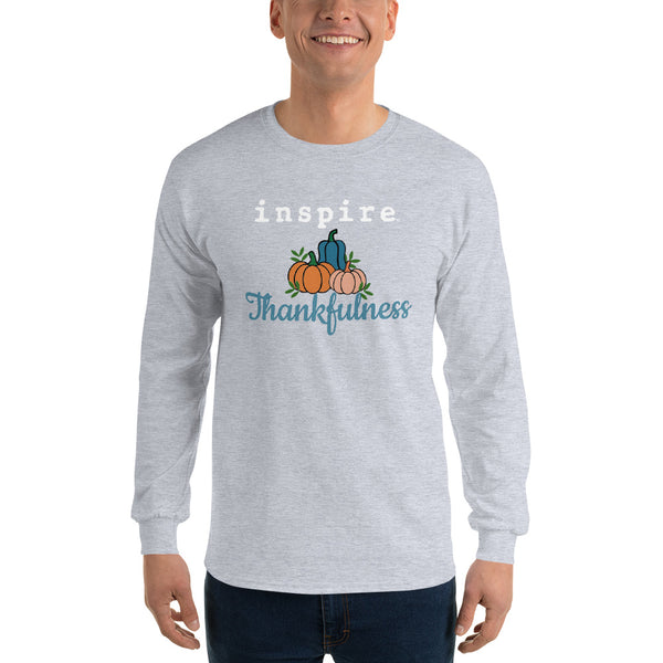 inspire Thankfulness Men’s Long Sleeve Shirt