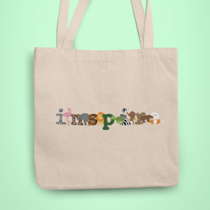 inspire Zoo Eco Tote Bag