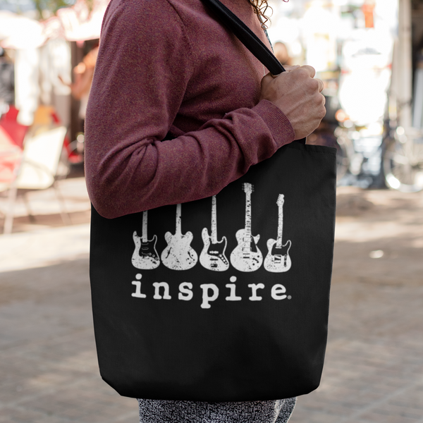 inspire Guitar Eco Tote Bag
