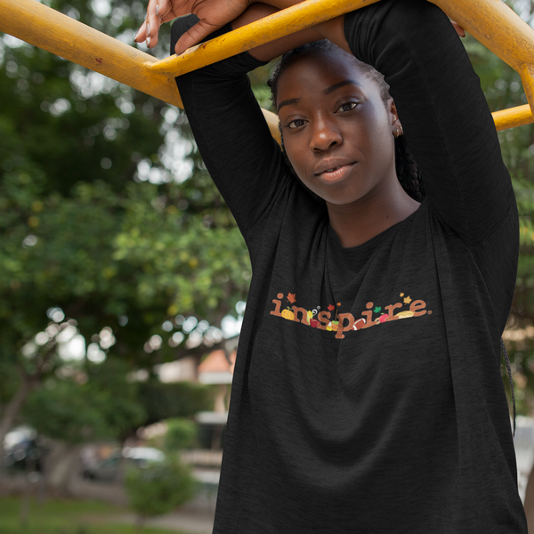 inspire Fall Theme unisex Long Sleeve Shirt