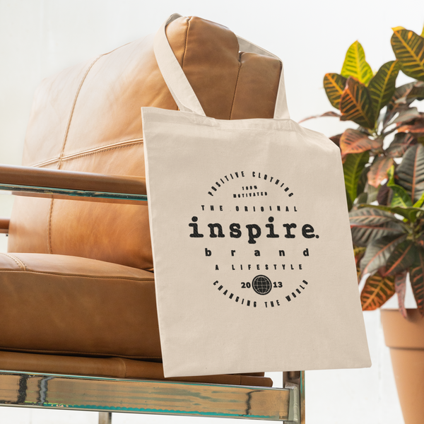 inspire Vintage Emblem Eco Tote Bag
