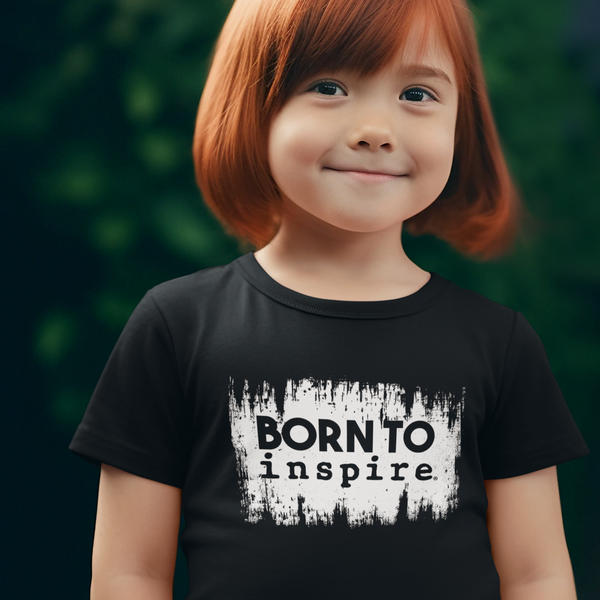 inspire Born To inspire Grunge Youth Short Sleeve T-Shirt