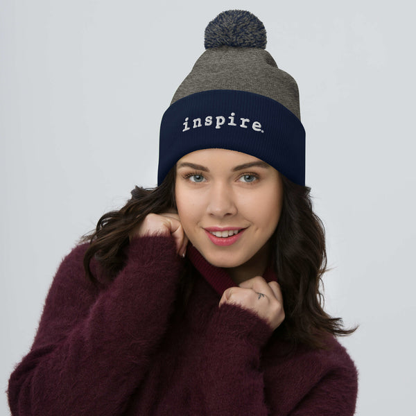 Original inspire Pom-Pom Beanie