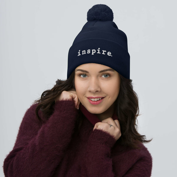 Original inspire Pom-Pom Beanie
