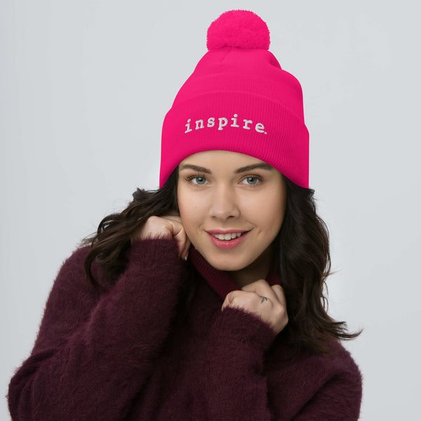 Original inspire Pom-Pom Beanie