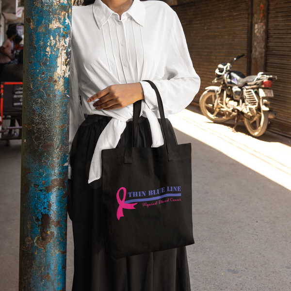 Thin Blue Line Eco Tote Bag