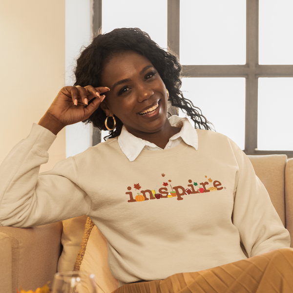 inspire Fall Theme Unisex Crewneck