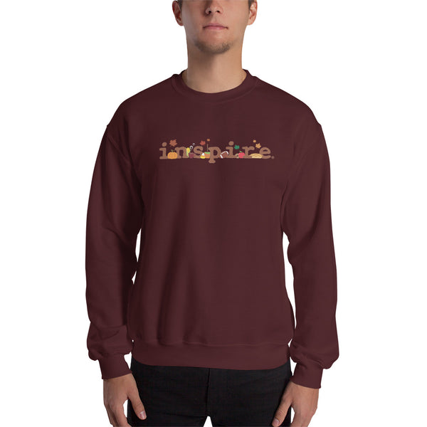 inspire Fall Theme Unisex Crewneck