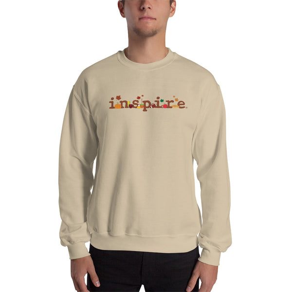 inspire Fall Theme Unisex Crewneck