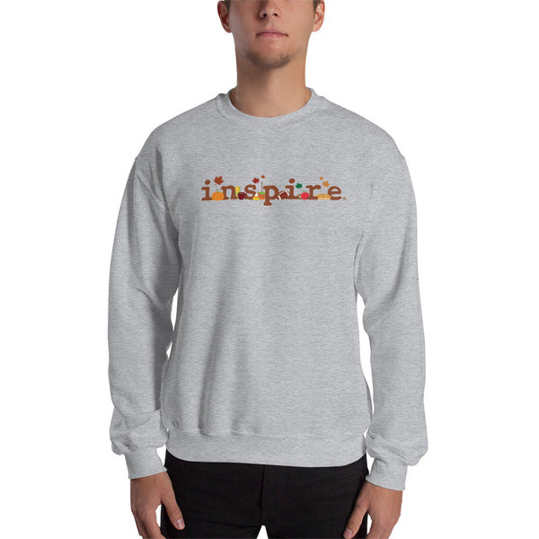 inspire Fall Theme Unisex Crewneck