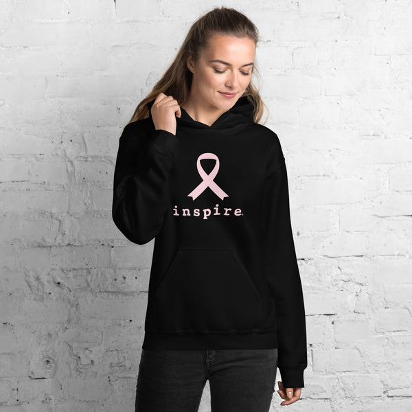 inspire Breast Cancer Ribbon Unisex Hoodie