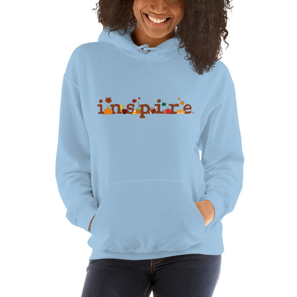 inspire Fall Theme Unisex Hoodie