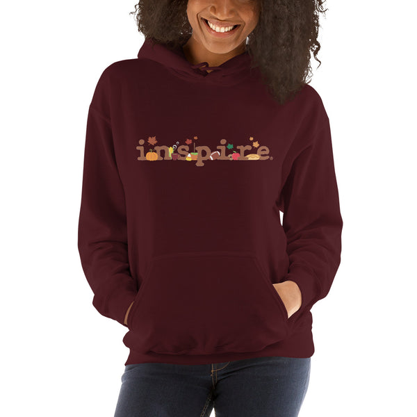 inspire Fall Theme Unisex Hoodie