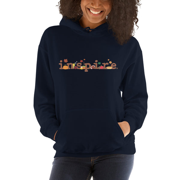 inspire Fall Theme Unisex Hoodie