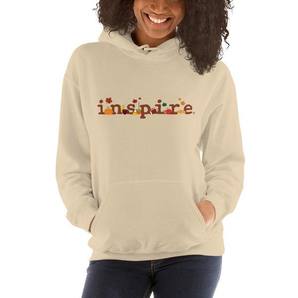 inspire Fall Theme Unisex Hoodie