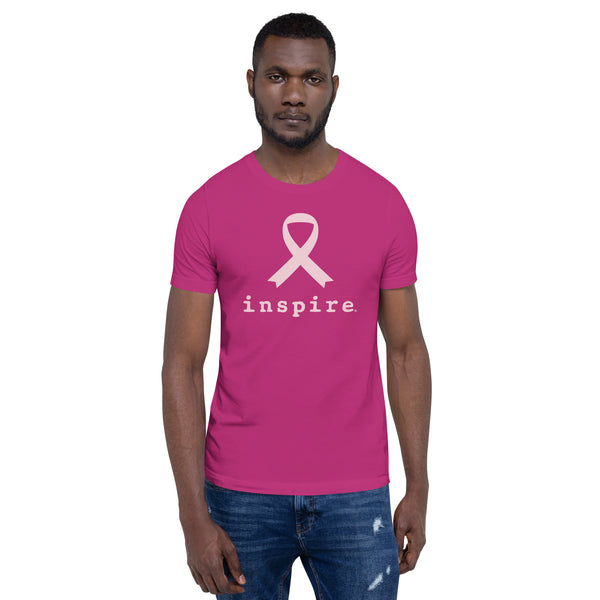 inspire Breast Cancer Ribbon Unisex t-shirt