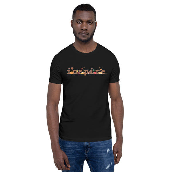 inspire Fall Theme Unisex t-shirt
