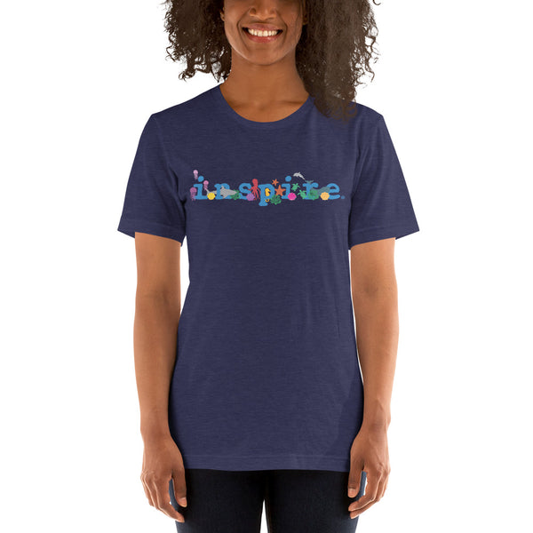 inspire Ocean Theme Unisex t-shirt