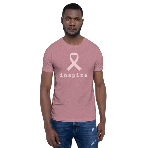 inspire Breast Cancer Ribbon Unisex t-shirt