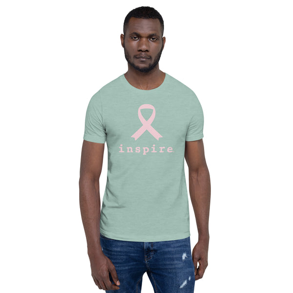 inspire Breast Cancer Ribbon Unisex t-shirt
