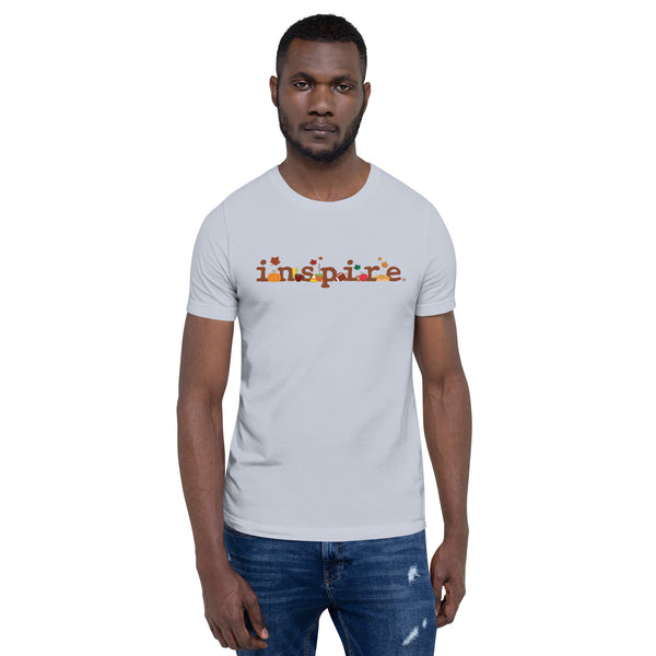 inspire Fall Theme Unisex t-shirt