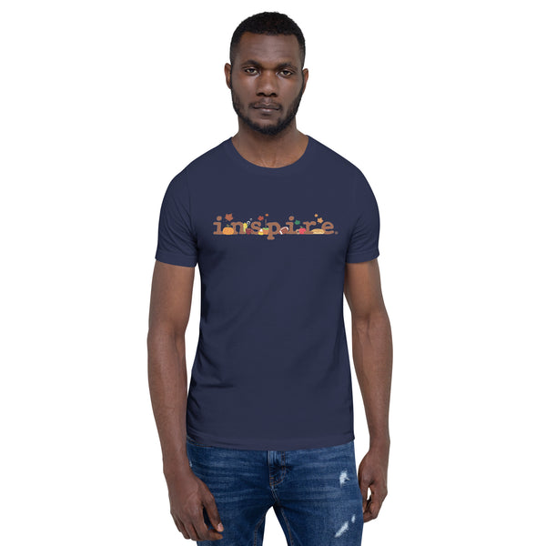 inspire Fall Theme Unisex t-shirt