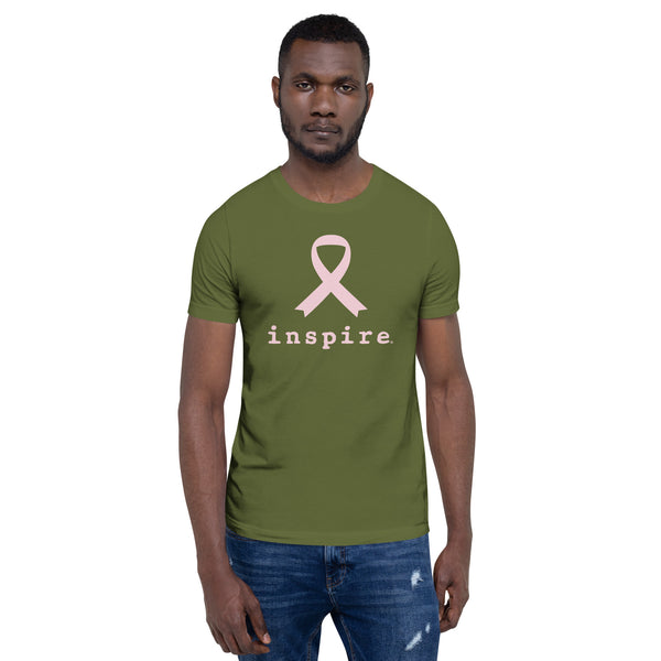 inspire Breast Cancer Ribbon Unisex t-shirt